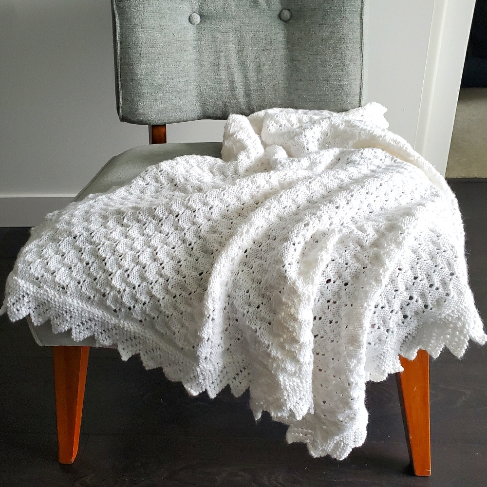 Handknitted Baby Blanket